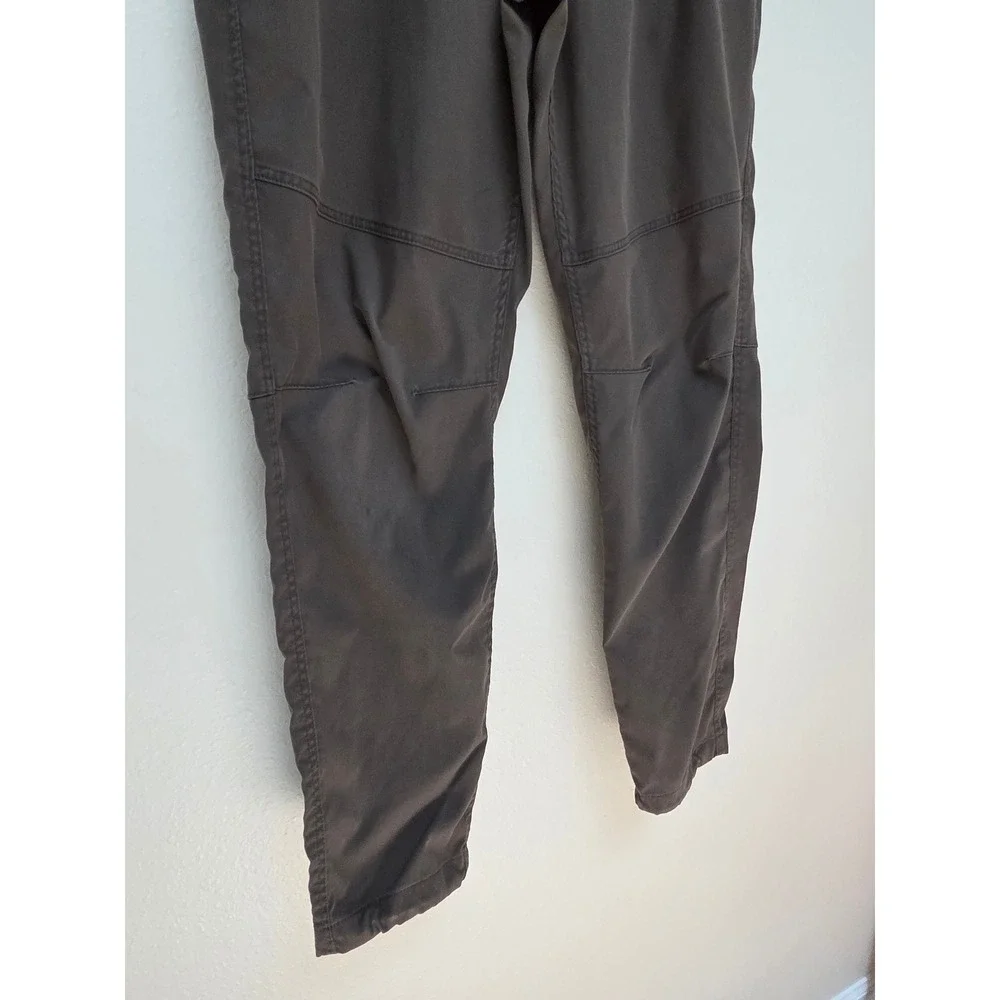 HM Slim Fit Joggers Mens Medium Dark Gray Articulated Knee Bungee Hem